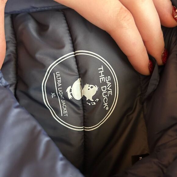 Save the Duck Hooded Puffer Coat XL - Picture 5 of 7